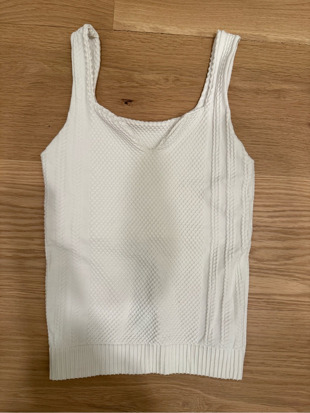 Scala tank top white ONE SIZE